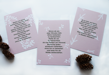 Lade das Bild in den Galerie-Viewer, Achtsamkeitsadventskalender mit 24 Achtsamkeitsübungen für die Adventszeit