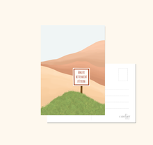 Lade das Bild in den Galerie-Viewer, Postkarte Ängste bitte nicht füttern