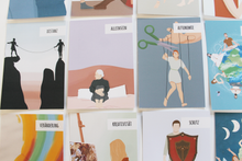 Lade das Bild in den Galerie-Viewer, Bedürfnisse auf Karten illustriert für Coaching und Psychotherapie