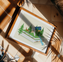 Lade das Bild in den Galerie-Viewer, Natur und Bücher Print