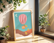 Lade das Bild in den Galerie-Viewer, Psychotherapiepraxis Dekoration mit aufmunterndem Poster negative Gedanken loswerden