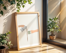 Lade das Bild in den Galerie-Viewer, Kunstdruck Kaffee verschütten