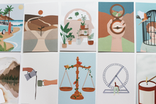 Lade das Bild in den Galerie-Viewer, Bildkarten für Psychotherapie Beratung und Coaching