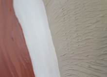 Lade das Bild in den Galerie-Viewer, Acryl Leinwand Wüstenrot