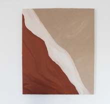 Lade das Bild in den Galerie-Viewer, Acryl Leinwand Wüstenrot