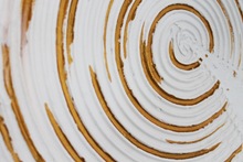 Lade das Bild in den Galerie-Viewer, Leinwand Goldene Struktur