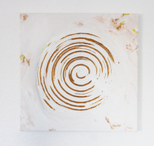 Lade das Bild in den Galerie-Viewer, Leinwand Goldene Struktur