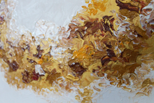 Lade das Bild in den Galerie-Viewer, Abstraktes Acrylgemälde auf Leinwand mit Goldrottönen