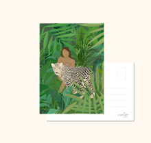 Lade das Bild in den Galerie-Viewer, Postkartenset Frauen und wilde Tiere