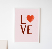 Lade das Bild in den Galerie-Viewer, Kunstdruck LOVE