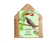 Lade das Bild in den Galerie-Viewer, Liebeskarte Kuckuck