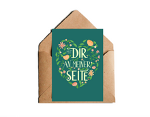 Lade das Bild in den Galerie-Viewer, Liebeskarte Mit dir an meiner Seite