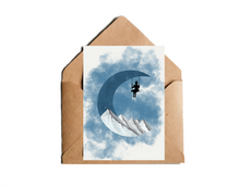 Lade das Bild in den Galerie-Viewer, Postkarte Mondschaukel