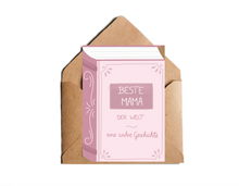 Lade das Bild in den Galerie-Viewer, Muttertag Karte Buch