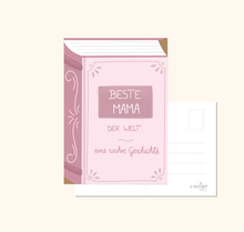 Lade das Bild in den Galerie-Viewer, Muttertag Karte Buch