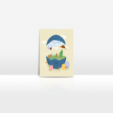 Lade das Bild in den Galerie-Viewer, Osterkarte Ostergarten