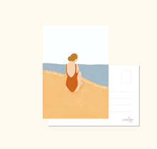 Lade das Bild in den Galerie-Viewer, Postkarte Pause am Strand
