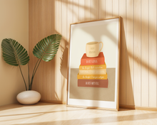 Lade das Bild in den Galerie-Viewer, Mut machendes Poster mit Spruch du bist genug und du bist wertvoll