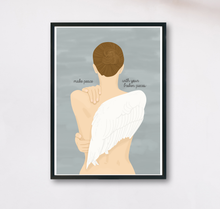 Lade das Bild in den Galerie-Viewer, Kunstdruck Schwan