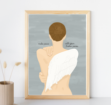 Lade das Bild in den Galerie-Viewer, Kunstdruck Schwan