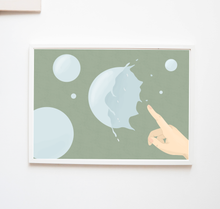 Lade das Bild in den Galerie-Viewer, Kunstdruck platzende Träume