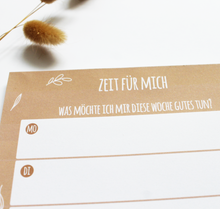 Lade das Bild in den Galerie-Viewer, Nahaufnahme des Blocks Zeit für mich