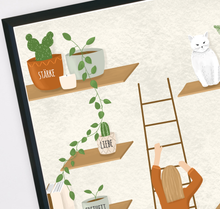 Lade das Bild in den Galerie-Viewer, Nahaufnahme des Posters mit Bedürfnissen