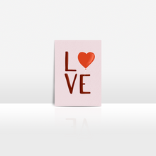 Lade das Bild in den Galerie-Viewer, Liebeskarte LOVE