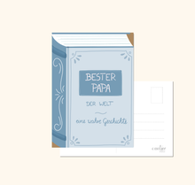 Lade das Bild in den Galerie-Viewer, Vatertag Karte Buch