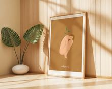 Lade das Bild in den Galerie-Viewer, feminines Poster Wachstum mit englischem Spruch