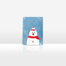Lade das Bild in den Galerie-Viewer, Weihnachtskarte Bär