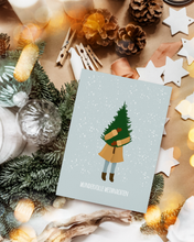 Lade das Bild in den Galerie-Viewer, Weihnachtskarte wundervolle Weihnachten