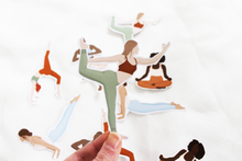 Lade das Bild in den Galerie-Viewer, Sticker Set Yogaposen