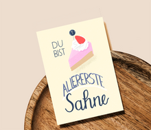 Lade das Bild in den Galerie-Viewer, Karte allererste Sahne