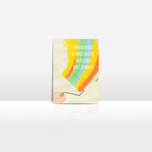 Lade das Bild in den Galerie-Viewer, Liebeskarte Du malst mein Leben bunt