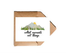 Lade das Bild in den Galerie-Viewer, Poskarte collect moments not things