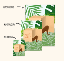 Lade das Bild in den Galerie-Viewer, Kunstdruck comfort zone