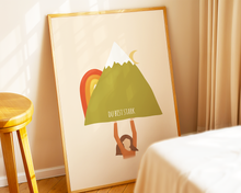 Lade das Bild in den Galerie-Viewer, Spruchposter du bist stark im boho Stil zur Aufmunterung und Erinnerung an dich selbst