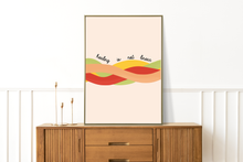 Lade das Bild in den Galerie-Viewer, Spruchposter healing is not linear in A3