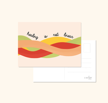 Lade das Bild in den Galerie-Viewer, Postkarte healing is not linear