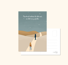 Lade das Bild in den Galerie-Viewer, Persönlichkeitsentwicklung Karte mit Spruch manchmal verlierst du dich erst um dich neu zu finden