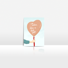 Lade das Bild in den Galerie-Viewer, Postkarte schön, dass es dich gibt!