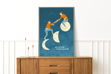 Lade das Bild in den Galerie-Viewer, Kunstdruck trust yourself