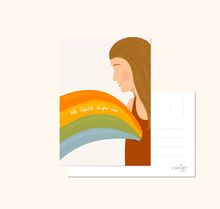 Lade das Bild in den Galerie-Viewer, Alle Gefühle sind erlaubt als Reminder auf Postkarte