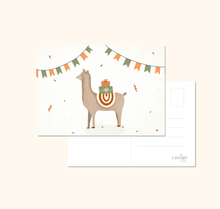 Lade das Bild in den Galerie-Viewer, Geburtstagskarte Lama