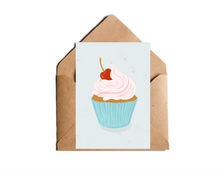 Lade das Bild in den Galerie-Viewer, Geburtstagskarte Muffin