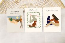 Lade das Bild in den Galerie-Viewer, Affirmationen Kartenset Ich darf Raum einnehmen. Ich bin stolz darauf, wie weit ich gekommen bin. Ich gebe mir selbst ein Zuhause