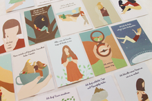 Lade das Bild in den Galerie-Viewer, Mutmacher - Kartenset mit 20 Affirmationen