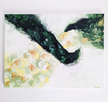 Lade das Bild in den Galerie-Viewer, Introjektion - Abstraktes Acrylbild auf Leinwand in grün