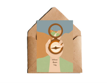 Lade das Bild in den Galerie-Viewer, Karte mit Kompass und Spruch vertraue deinem Weg